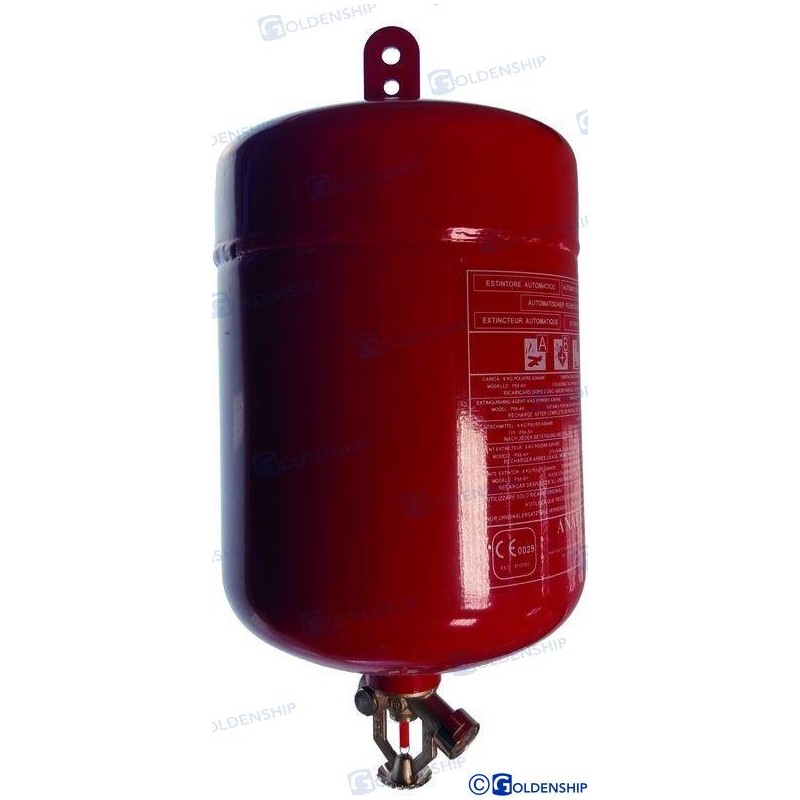 EXTINTOR AUTOMATICO POLVO 6 KG