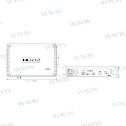 HERTZ HMD1 MONO-VERSTÄRKER 1 x 500 W