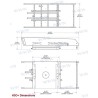 ANCLAJE DAVIT H3O+XL 453KG ELECT