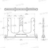 SOPORTE PARA SUP CON PLATINA