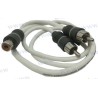 JLAUDIO CABLE AND ADAPTER 1 FEMALE TO 2