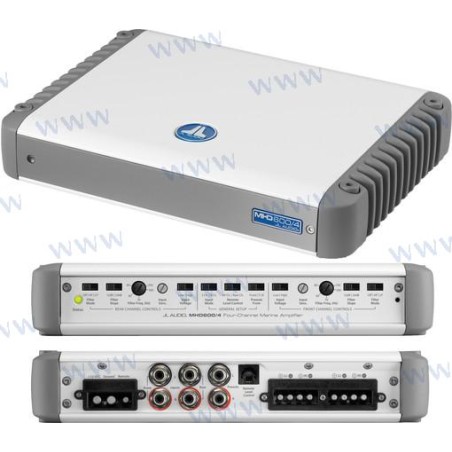 AMPLIFICADOR HD 600W 4 CANALES 12V