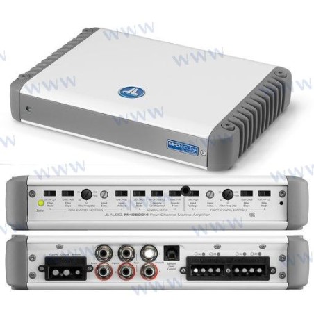 HD AMPLIFIER 600W 4 CHANNELS 24V