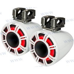 WAKE 11 KICKER WEISSE LED-LAUTSPRECHER