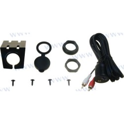 WATERPROOF USB BASE AND 3.5MM EXTENSION KAKMLC REMOTE CONTROL FOR LED 2-53 AC 0.2 52.88 25.0