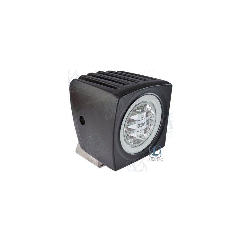 LUZ CUBIERTA NEGRA - BLANCO/ROJO - 63,2X