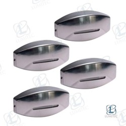 LUZ CORTESIA FIJI INOX (PACK 4)