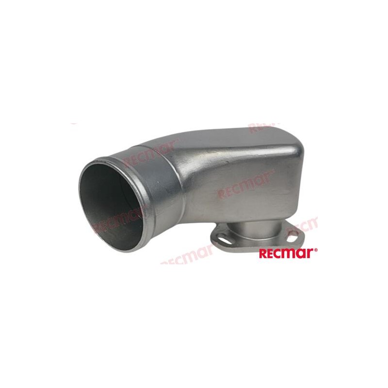 CODO ESCAPE YANMAR SERIES 4JH/ INOX