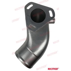 CODO ESCAPE YANMAR SERIES 4JH/ INOX
