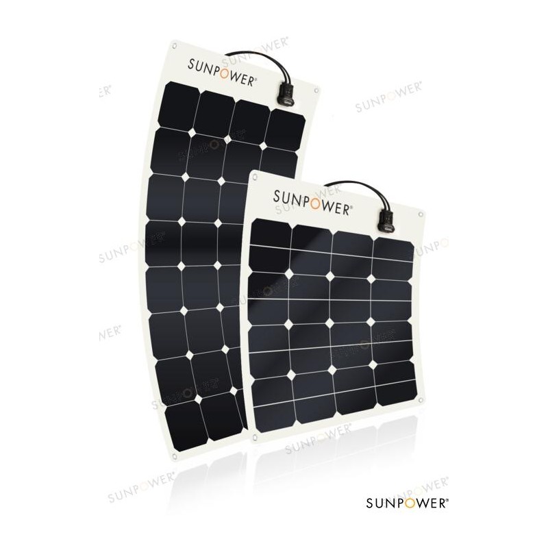 PANEL SUNPOWER 50W SEMI-RIGIDO