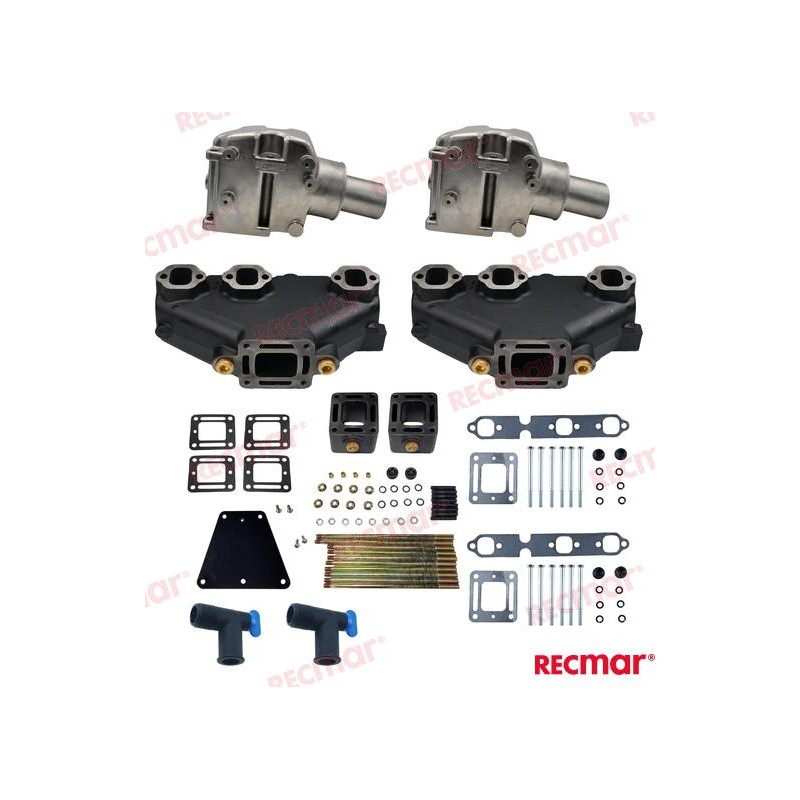 MCM AUSPUFF-KIT 1984-2002 GM 262 V6 WET+