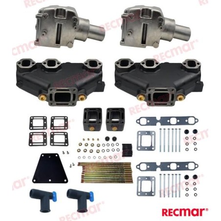 MCM AUSPUFF-KIT 1984-2002 GM 262 V6 WET+