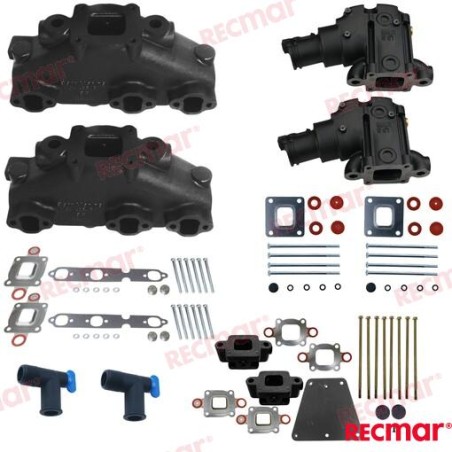 MCM AUSPUFF-KIT 2002+ GM 262 V6 DRY + RIS
