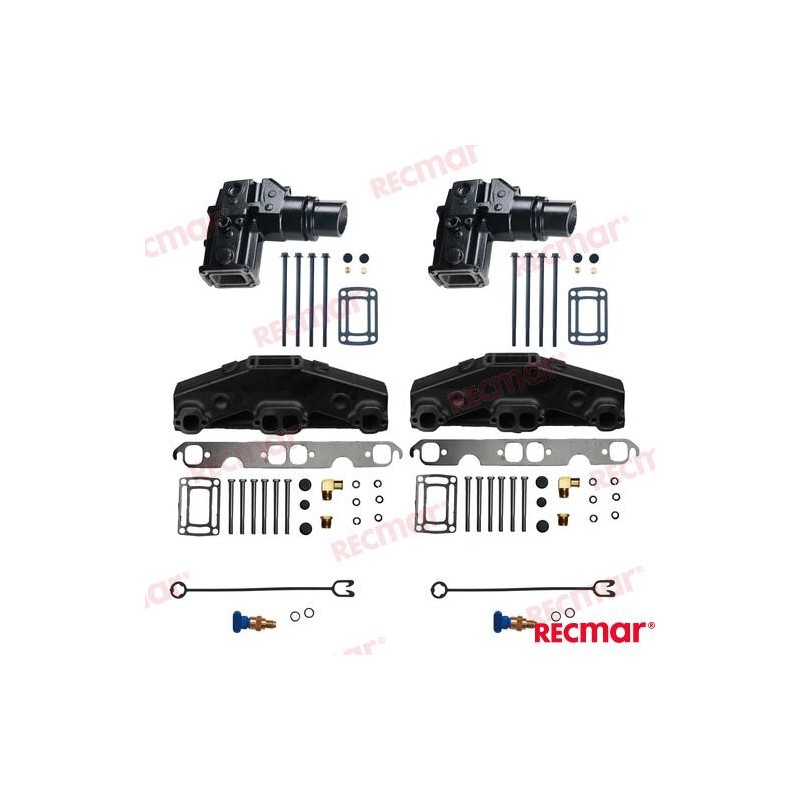AUSPUFF-KIT VOLVO 1993+ GM305/350 V8 25,7