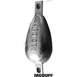 ZINKPLATTE ANODE 2,1 KG M10