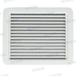 SCHWARZER FILTER-RÜCKGABEGRILL. PLAST. 10X8