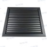REJILLA RETORNO FILTRO NEGRO MATE 12X12
