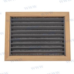 TEAK RETURN GRILL 10 X 8