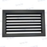 REJILLA ALU NEGRO MATE 10X6