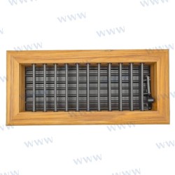 ADJUSTABLE TEAK GRILL 12 X 4