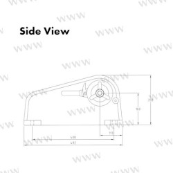 MOLINETE MUIR HR350024V 10MM (3/8) GRLC