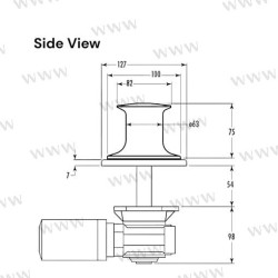 MOLINETE MUIR CAPSTAN VC500 12V