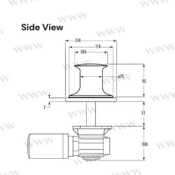 MOLINETE MUIR CAPSTAN VC650 24V
