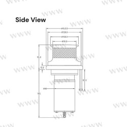 MOLINETE MUIR VC800 12V