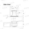 MOLINETE MUIR CAPSTAN VC850 12V