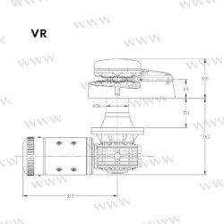 MOLINETE MUIR VR3500 12V 10MM (3/8)
