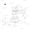 MOLINETE MUIR VR4000 24V 12-13MM (1/2)