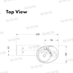 MOLINETE MUIR VR600 12V 6MM + STD PACK