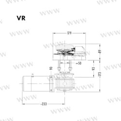 MOLINETE MUIR VR600 24V 6MM + STD PACK