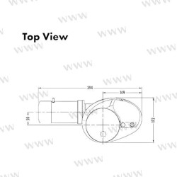 MOLINETE MUIR VR850 12V 8MM + RM PACK
