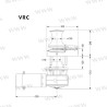 MOLINETE MUIR VR400024V 12-13MM (1/2)