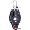 POLEA SIMPLE GIRATORIA C/ARRAIGO 40MM
