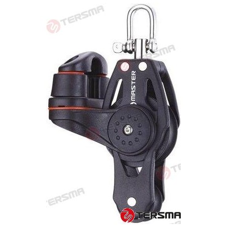POLEA VIOLIN SIMPLE C/MORDAZA 40MM
