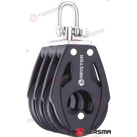 POLEA TRIPLE C/ARRAIGO 57MM