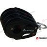 TRIPLE PULLEY WITH ROOT 75 MM