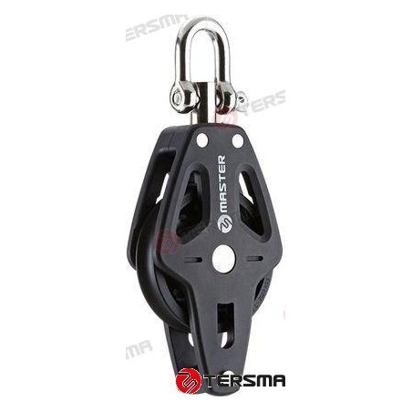 POLEA SIMPLE RODAMIENTOS C/ARRAIGO 60MM
