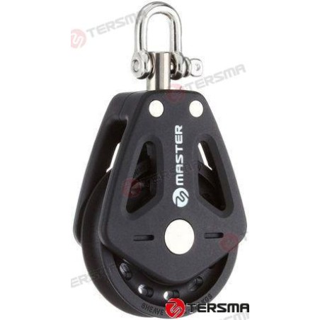 POLEA SIMPLE RODAMIENTOS 90MM