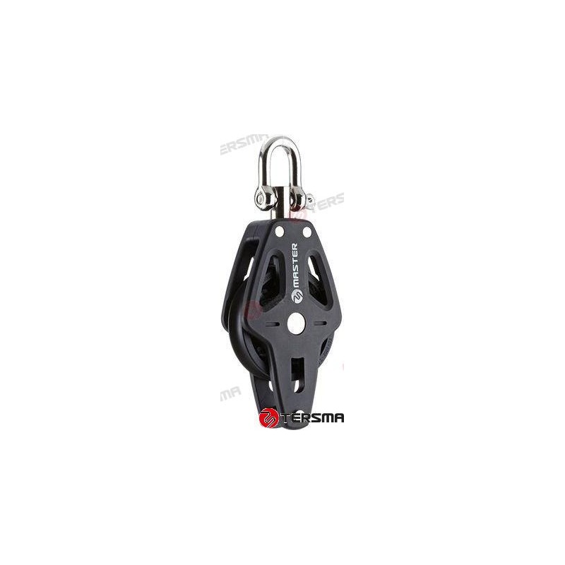 POLEA SIMPLE RODAMIENTOS C/ARRAIGO 72MM