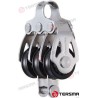 TRIPLE PULLEY WITH 22MM ROOT