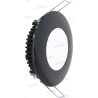LUZ INTERIOR NEGRA 6 W 600 LUM. 6500K 24
