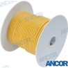 CABLE MARINO 18AWG (0,8MM²) AMARILLO 30M