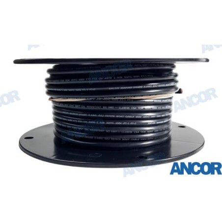 BATTERIEKABEL 6AWG (13MM²) SCHWARZ (30 M)