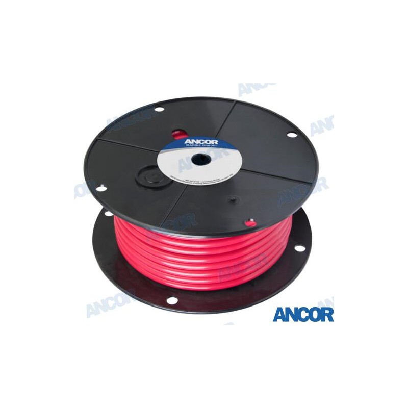 CABLE BATERIA 4AWG (21MM²) ROJO 30M