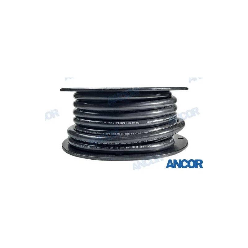 CABLE BATERIA 0AWG (53MM²) NEGRO 15M