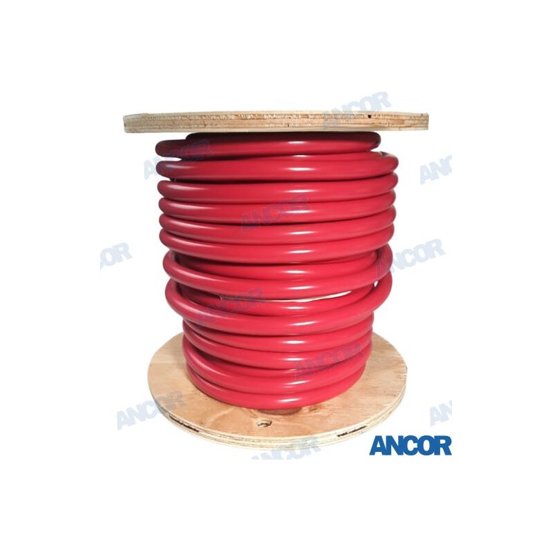 CABLE BATERIA 0AWG (53MM²) ROJO (30 M)
