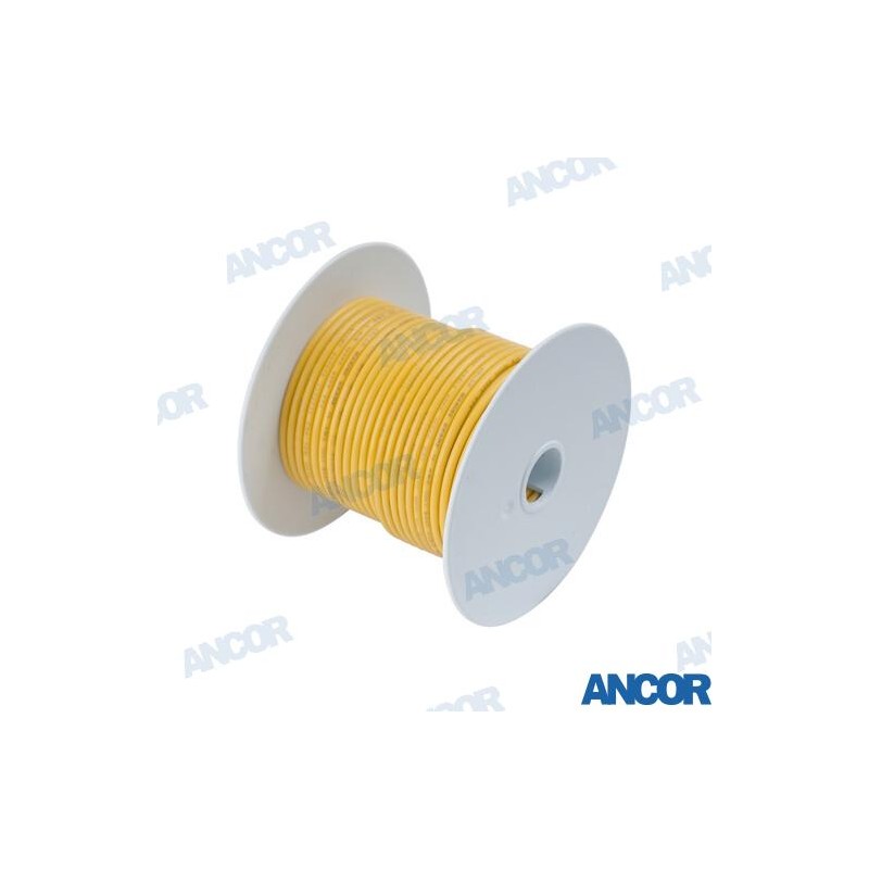 CABLE BATERIA 0AWG (53MM²) AMARILLO 15M
